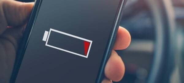 バッテリーの消費が早くなった