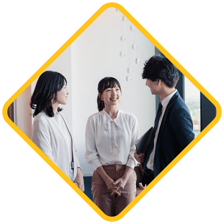 従業員の負担軽減と満足度が向上する